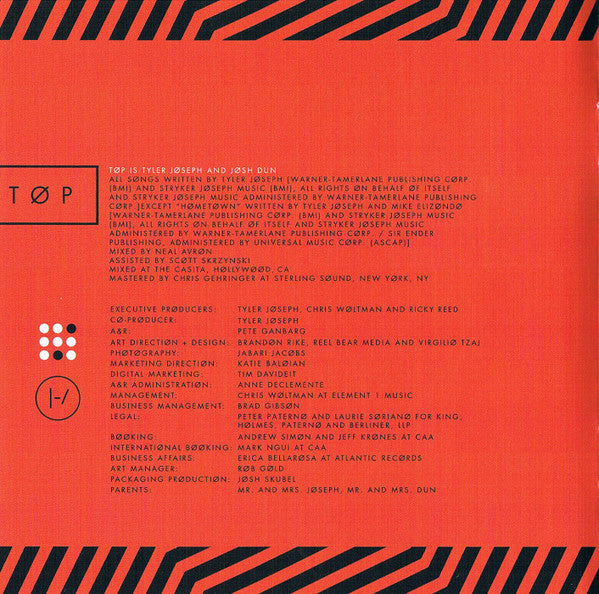 Twenty One Pilots - Blurryface (tweedehands CD) - Velvet Music