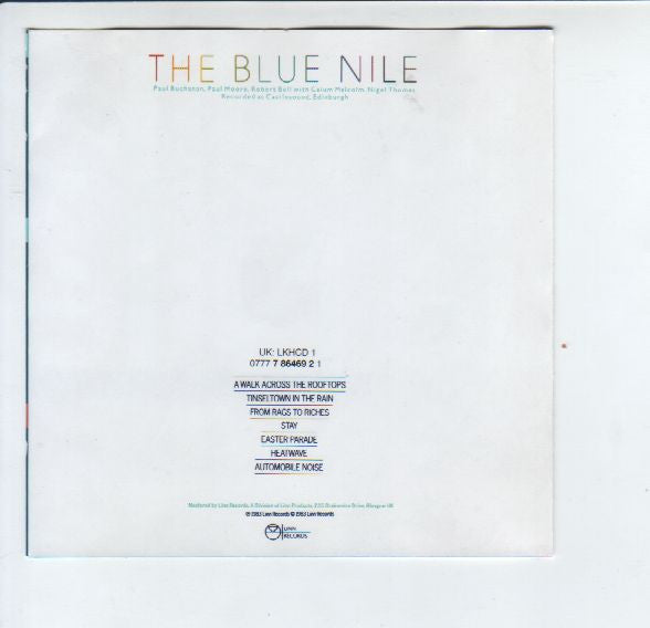 Blue Nile, The - A Walk Across The Rooftops (tweedehands CD) - Velvet Music