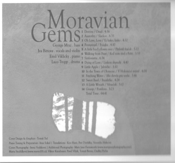 George Mraz . Iva Bittová . Emil Viklický . Laco Tropp - Moravian Gems (CD) - Velvet Music