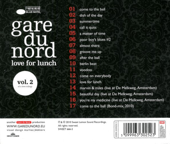 Gare Du Nord - Love For Lunch - Platinum Edition (tweedehands CD) - Velvet Music