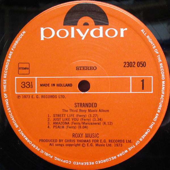 Roxy Music - Stranded The Third Roxy Music Album (tweedehands LP) - Velvet Music