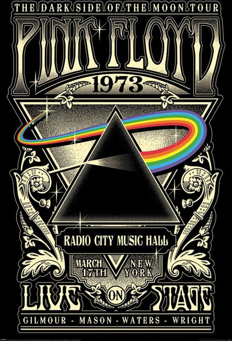 03. POSTER - PINK FLOYD 1973 (Merchandise) - Velvet Music