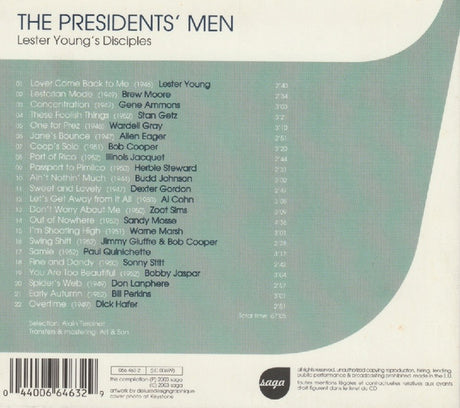 Presidents' Men, The - Lester Young's Disciples (tweedehands CD)