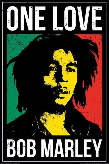 04. POSTER - BOB MARLEY ONE LOVE (Merchandise) - Velvet Music
