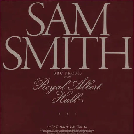 Sam Smith - BBC Proms At The Royal Albert Hall (LP) - Velvet Music