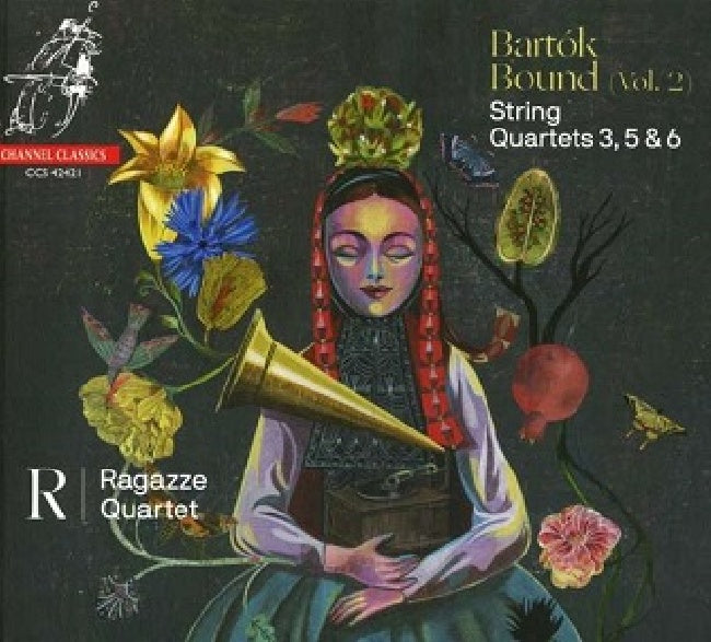 Ragazze Quartet - Bartok bound vol.2 - string quartets 3, 5 &amp; 6 (CD)