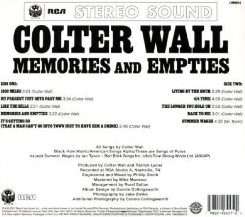 Colter Wall - Memories and Empties (CD)