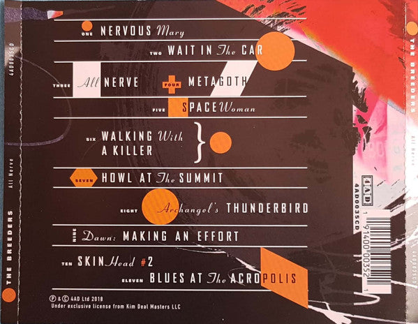 Breeders, The - All Nerve (tweedehands CD) - Velvet Music
