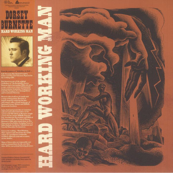 Dorsey Burnette - Hard Working Man - 1960-1964 (LP) - Velvet Music