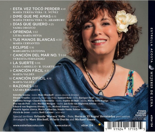 Estrella Acosta - Mujeres De Luna (Songs By Cuban Women Composers) (tweedehands CD) - Velvet Music
