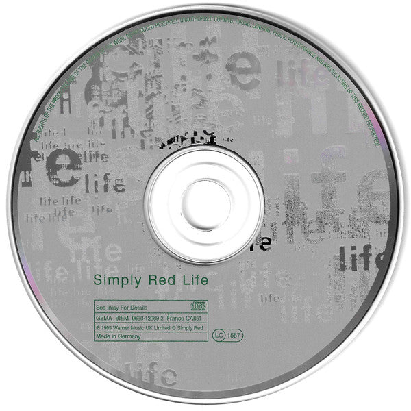 Simply Red - Life (tweedehands CD) - Velvet Music