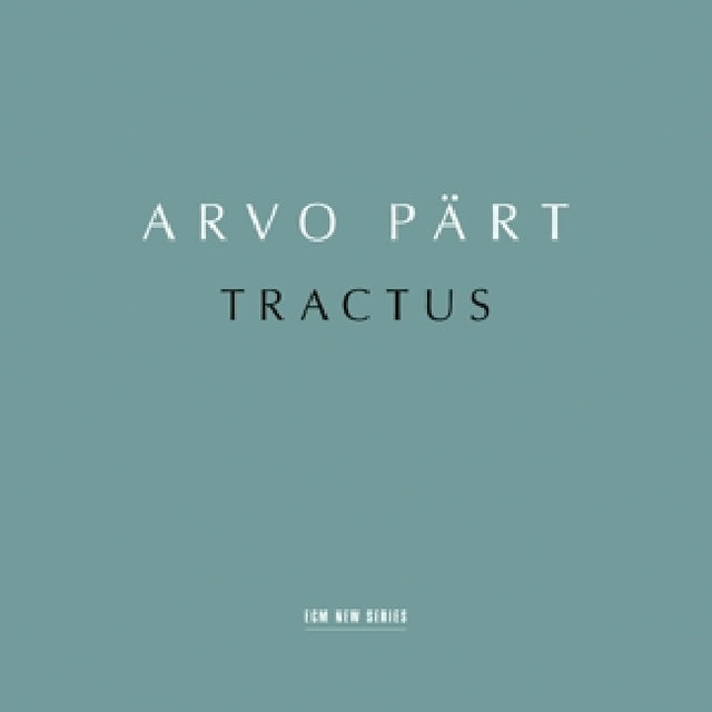 Estonian Philharmonic Chamber Choir - Arvo part: tractus (CD) - Velvet Music