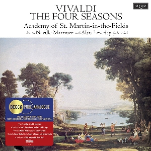 Alan Loveday, Academy Of St Martin In The Fields, - Vivaldi: the four seasons (LP)