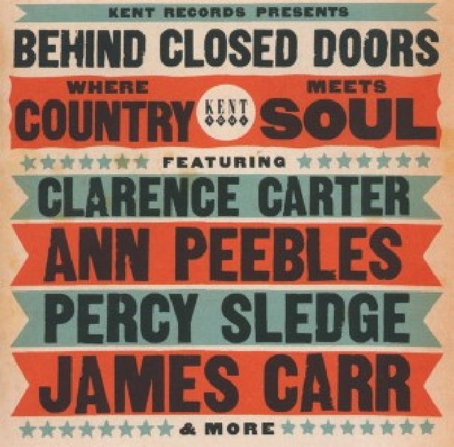 V/A (Various Artists) - Behind close doors where country meets soul (CD) - Velvet Music