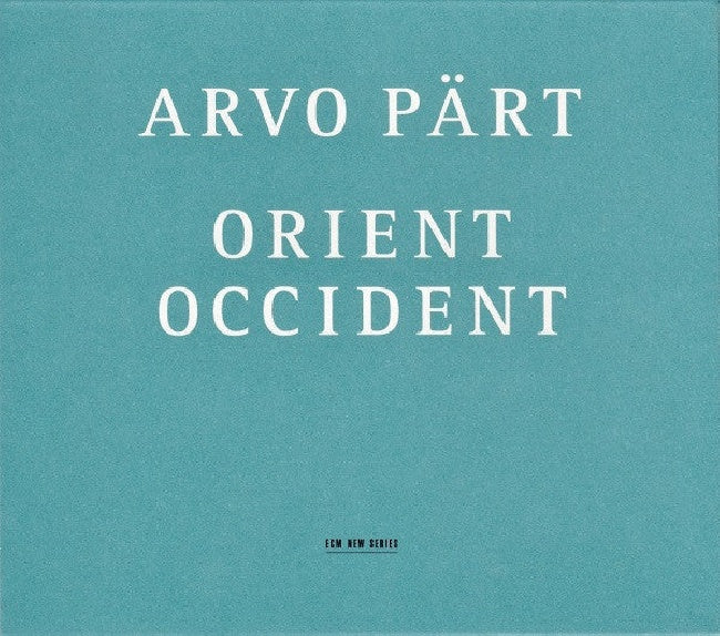 A. Part - Orient Occident (CD)