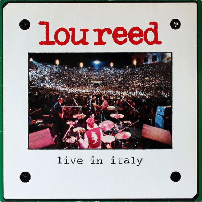 Lou Reed - Live in italy (LP) - Velvet Music