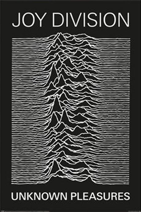 15. POSTER - Joy Division - Unknow Pleasures (Merchandise) - Velvet Music