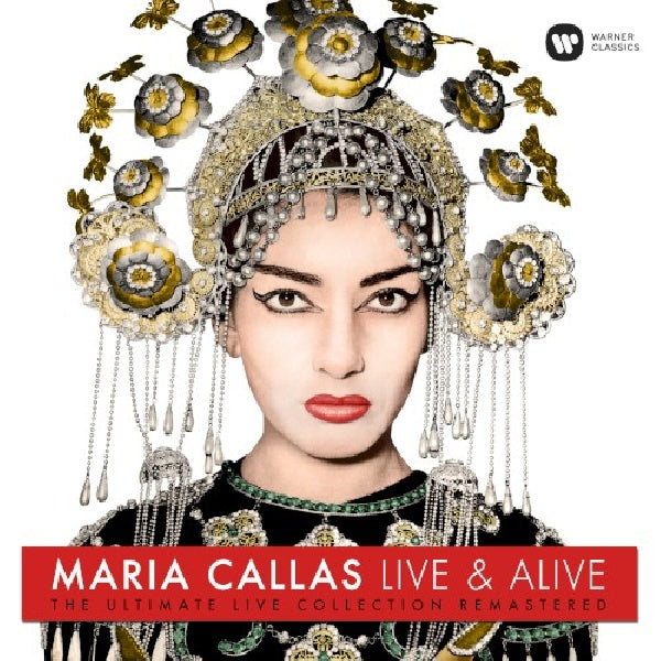 Maria Callas - Live & alive (LP)