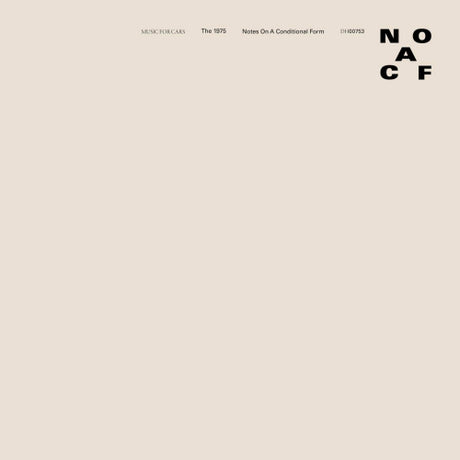 The 1975 - Notes on a conditional form (CD) - Velvet Music