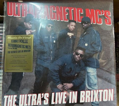 Ultramagnetic MC's - The Ultra's Live In Brixton  (LP)