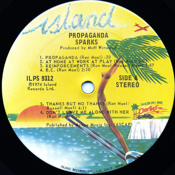 Sparks - Propaganda (tweedehands LP)