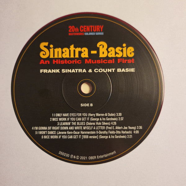 Frank Sinatra - Count Basie - Sinatra - Basie (LP) - Velvet Music