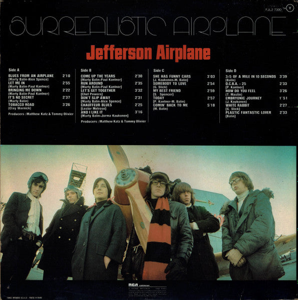 Jefferson Airplane - Surrealistic Airplane (tweedehands LP) - Velvet Music