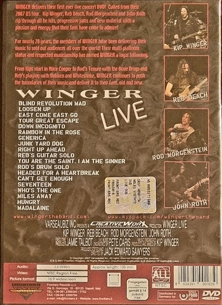 Winger - Live (tweedehands CD)