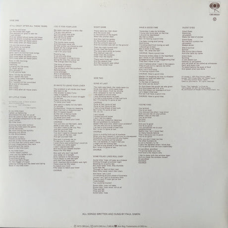 Paul Simon - Still Crazy After All These Years (tweedehands LP) - Velvet Music