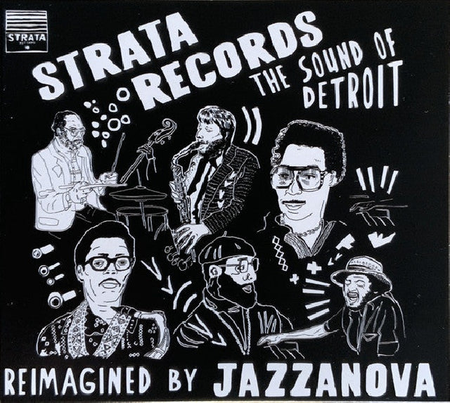 Jazzanova - Strata records - the sound of detroit (CD) - Velvet Music