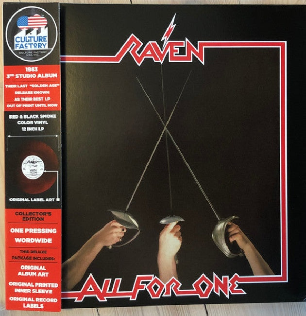 Raven - All for one (LP) - Velvet Music