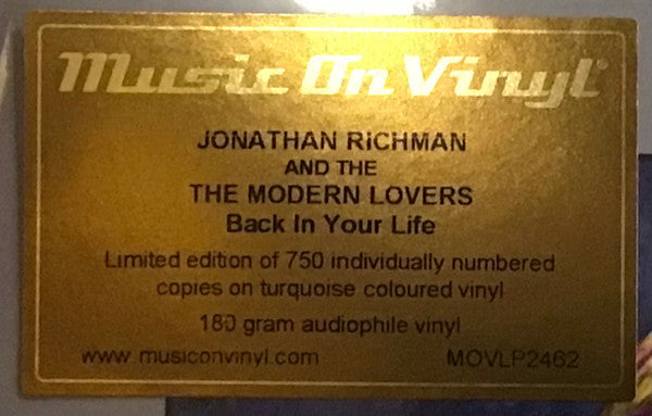 Jonathan Richman & The Modern Lovers - Back In Your Life (LP)