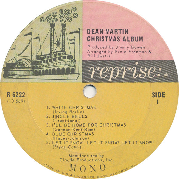 Dean Martin - The Dean Martin Christmas Album (LP) - Velvet Music