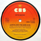 Peter Brown (2) - (Love Is Just) The Game (tweedehands LP)