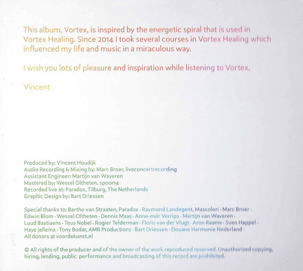Vinnievibes - Vortex (tweedehands CD) - Velvet Music