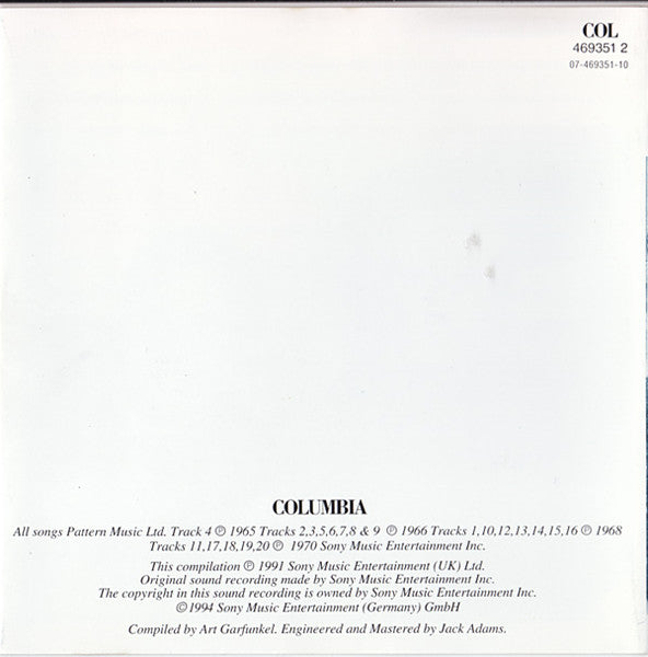 Simon & Garfunkel - The Definitive Simon And Garfunkel (CD d'occasion)