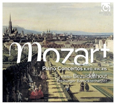 Kristian Bezuidenhout / Freiburger Barockorchester - Mozart piano concertos k. 413, 414, 415 (CD) - Velvet Music