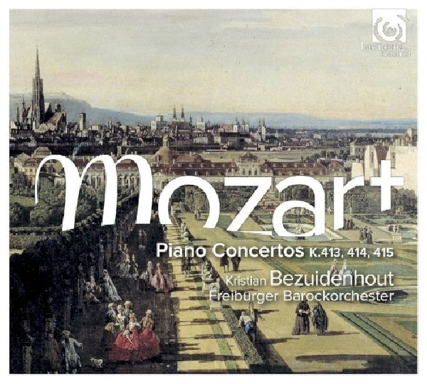 Kristian Bezuidenhout / Freiburger Barockorchester - Mozart piano concertos k. 413, 414, 415 (CD) - Velvet Music
