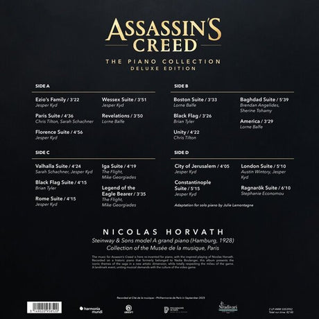 Nicolas Horvath - Assassin's creed: the piano collection (Deluxe Edition LP)
