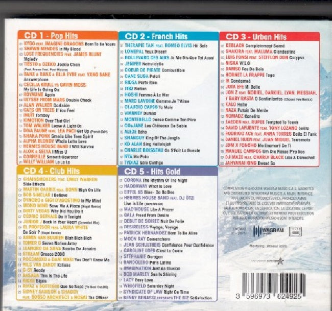 V/A (Various Artists) - 100 hits winter 2019 (CD)