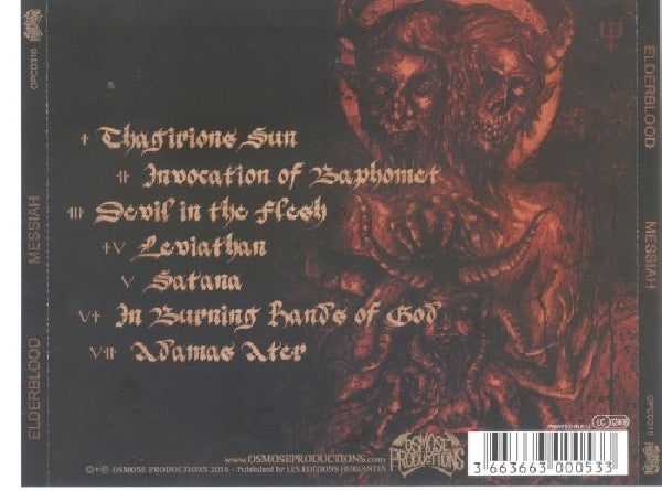 Elderblood - Messiah (CD) - Velvet Music