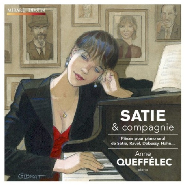 Anne Queffelec - Satie & compagnie (CD) - Velvet Music