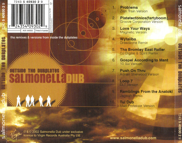 Salmonella Dub - Outside The Dubplates (tweedehands CD)