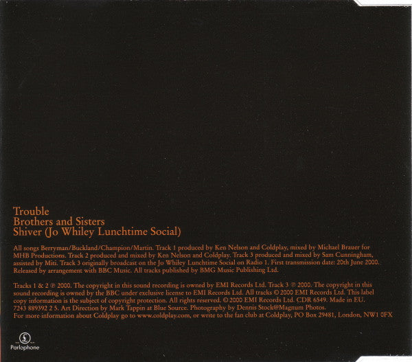 Coldplay - Trouble (CD d'occasion)
