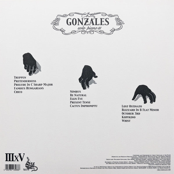 Chilly Gonzales - Solo Piano III (LP) - Velvet Music