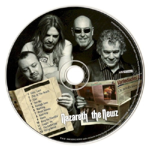 Nazareth - Newz (CD) - Velvet Music