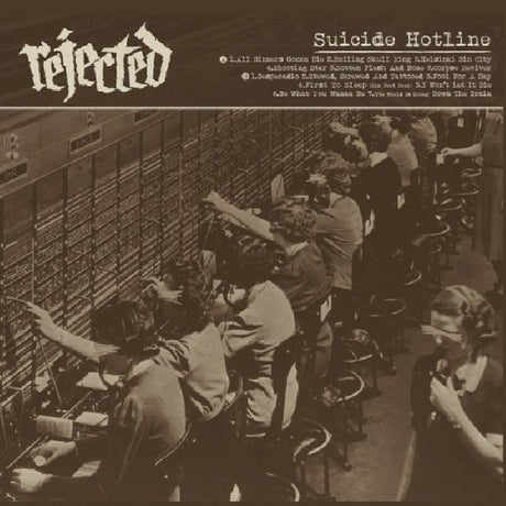 Rejected - Suicide hotline (LP) - Velvet Music