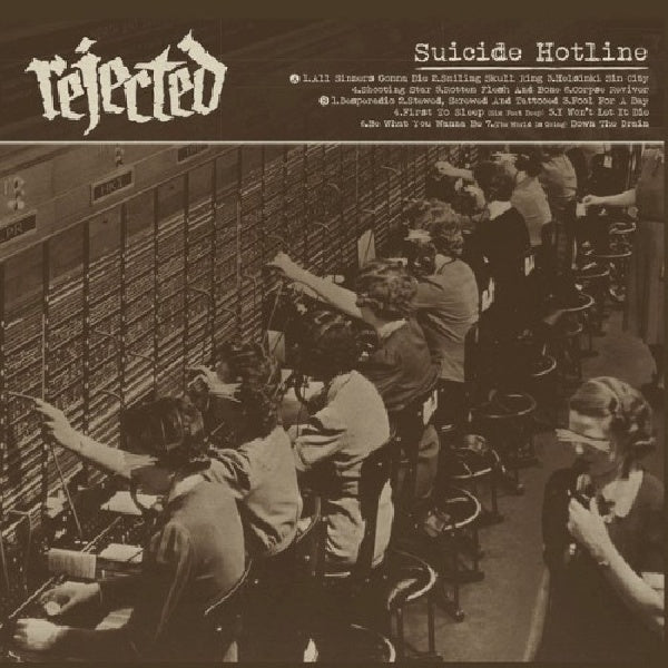 Rejected - Suicide hotline (LP) - Velvet Music