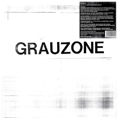 Grauzone - 40 years anniversary (LP) - Velvet Music
