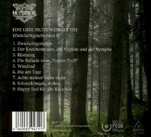 Herumor - Eine liebe nicht weniger (CD) - Velvet Music